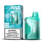 Spearmint Flavor RAZ CA6000 Disposable Vape