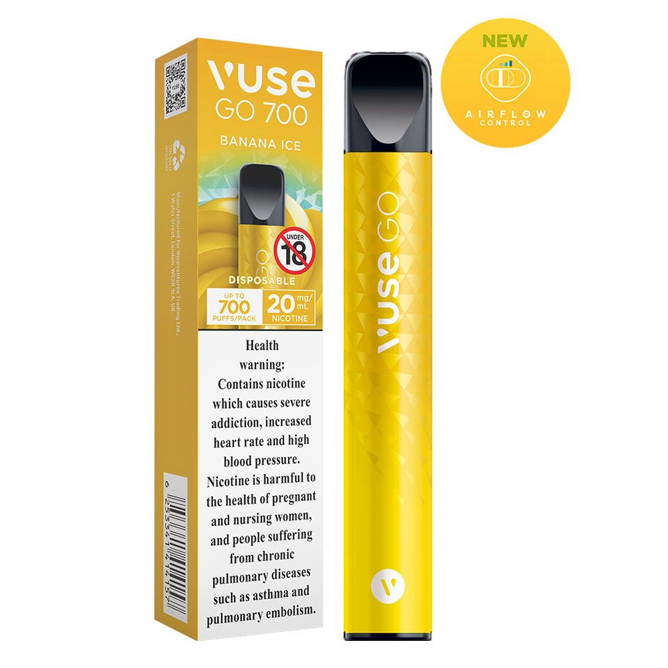 Banana Ice - Vuse Go - 700 Puffs Banana Ice - Vuse Go - 700 Puffs - Image 1
