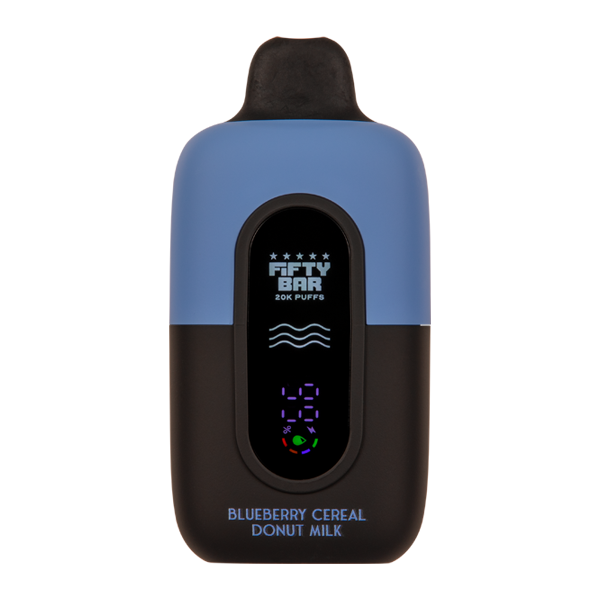 Blueberry Cereal Donut Milk Fifty Bar 20K Blueberry Cereal Donut Milk Fifty Bar 20K - Image 1