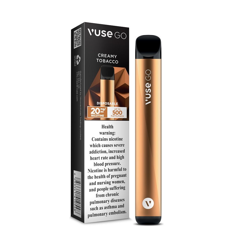 Creamy Tobacco - Vuse Go - 500 Puffs Creamy Tobacco - Vuse Go - 500 Puffs - Image 1