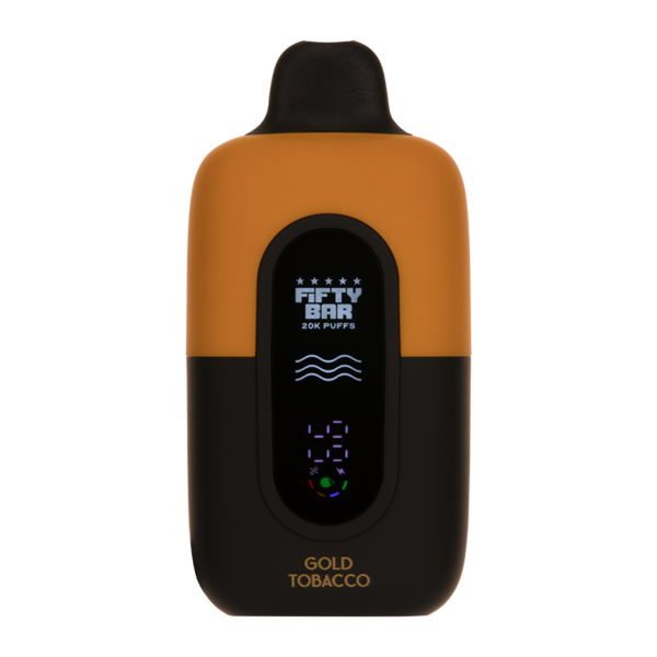 Gold Tobacco Fifty Bar 20K Gold Tobacco Fifty Bar 20K - Image 1