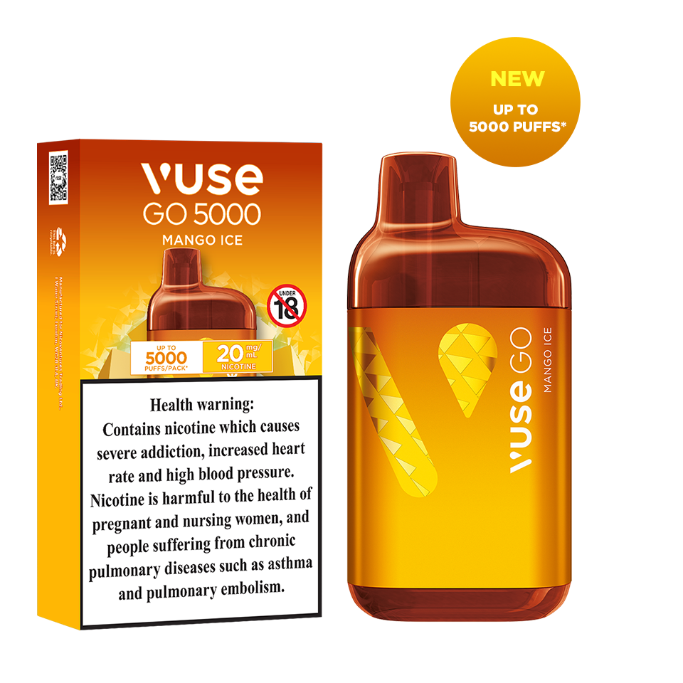 Mango Ice - Vuse Go - 5000 Puffs Mango Ice - Vuse Go - 5000 Puffs - Image 1