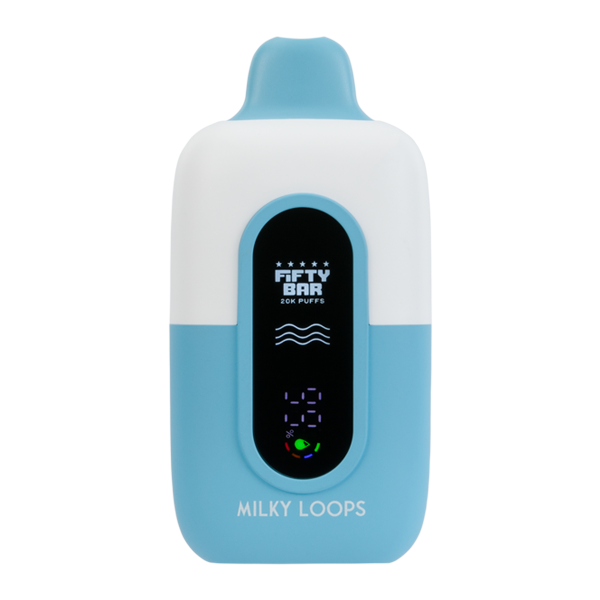 Milky Loops Fifty Bar 20K (Nixodine) Milky Loops Fifty Bar 20K (Nixodine) - Image 1