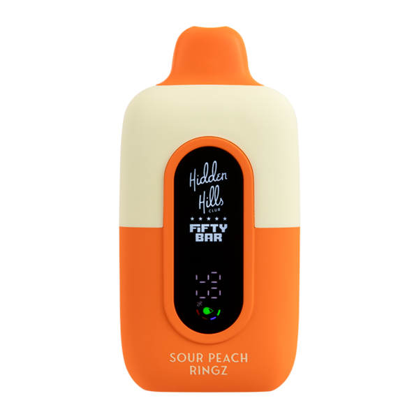 Sour Peach Ringz Hidden Hills X Fifty Bar Sour Peach Ringz Hidden Hills X Fifty Bar - Image 1