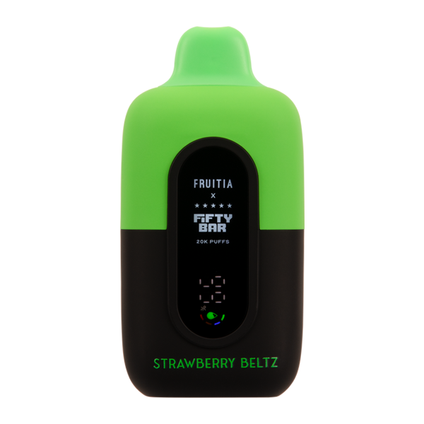 Strawberry Beltz FRUITIA X Fifty Bar 20K Strawberry Beltz FRUITIA X Fifty Bar 20K - Image 1