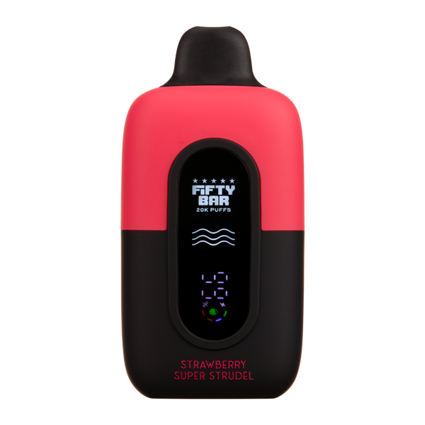 Strawberry Super Strudel Fifty Bar 20K Strawberry Super Strudel Fifty Bar 20K - Image 1