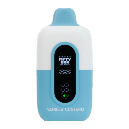 Vanilla Custard Fifty Bar 20K (Nixodine)