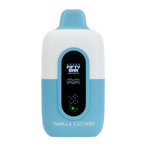 Vanilla Custard Fifty Bar 20K (Nixodine) Vanilla Custard Fifty Bar 20K (Nixodine) - Image 1
