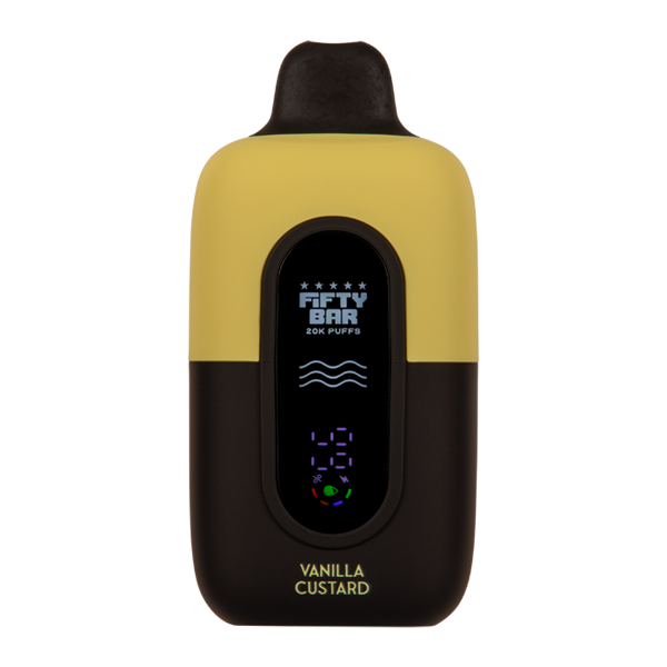 Vanilla Custard Fifty Bar 20K Vanilla Custard Fifty Bar 20K - Image 1