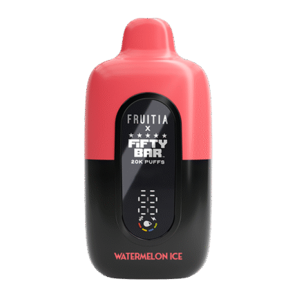 Watermelon Ice FRUITIA X Fifty Bar 20K
